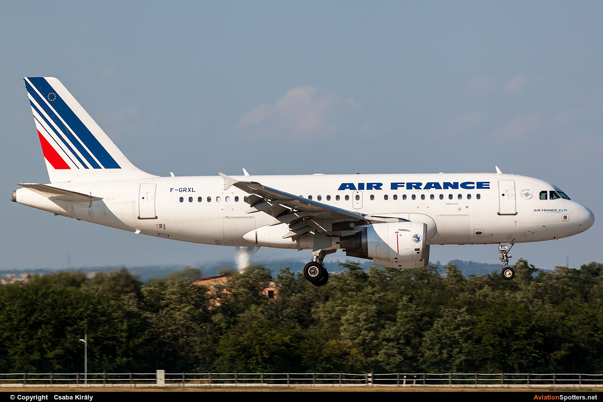 Air France  -  A319  (F-GRXL) By Csaba Király (Csaba Kiraly)