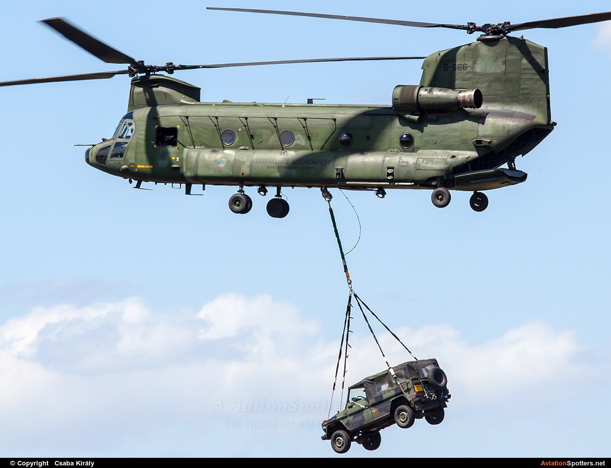 Netherlands - Air Force  -  CH-47D Chinook  (D-666) By Csaba Király (Csaba Kiraly)