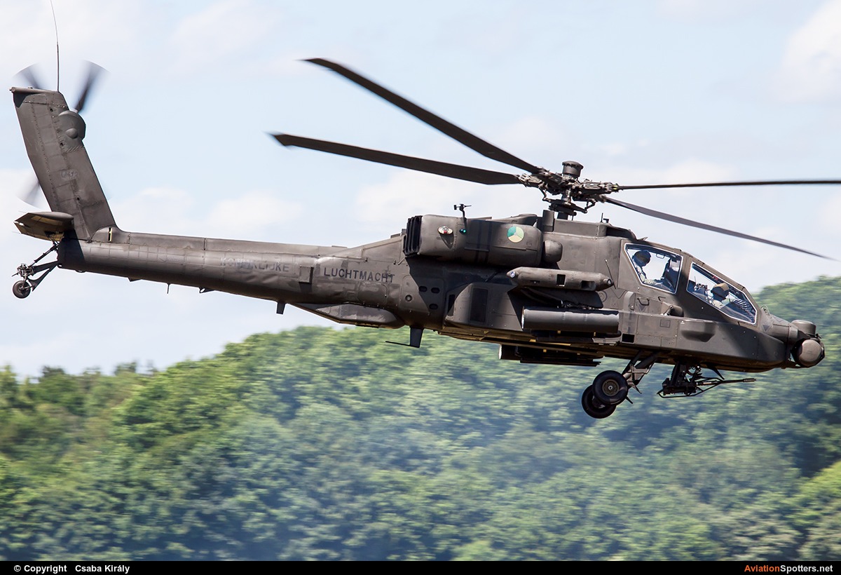 Netherlands - Air Force  -  AH-64DHA Apache  (Q-13) By Csaba Király (Csaba Kiraly)