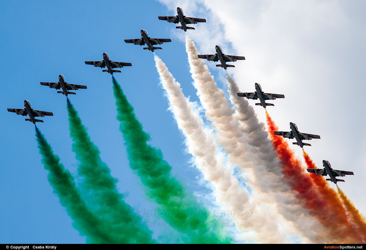 Italy - Air Force : Frecce Tricolori  -  MB-339-A-PAN  (MM54473) By Csaba Király (Csaba Kiraly)