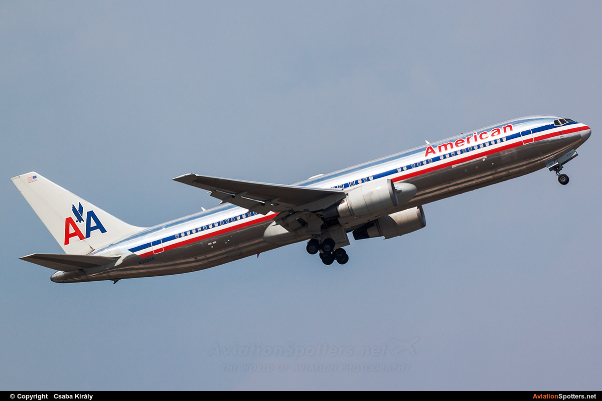 American Airlines  -  767-300ER  (N350AN) By Csaba Király (Csaba Kiraly)