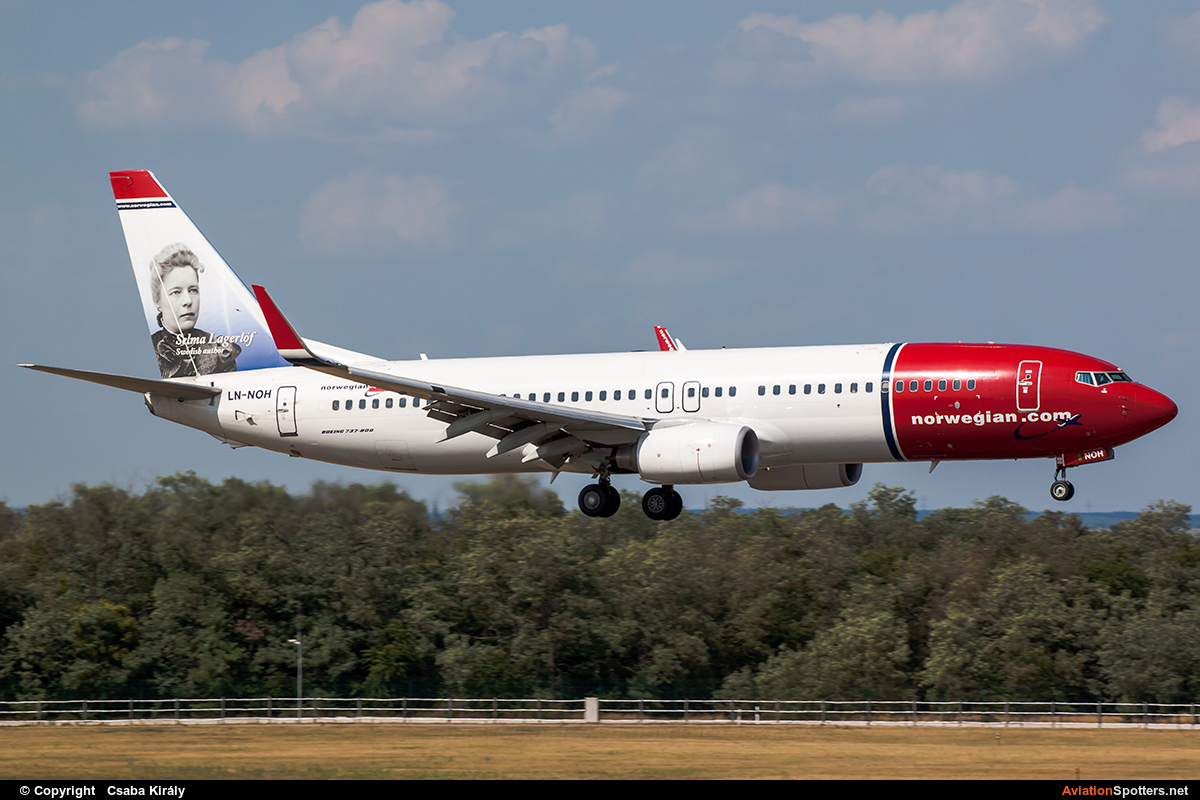 Norwegian Air Shuttle  -  737-800  (LN-NOH) By Csaba Király (Csaba Kiraly)