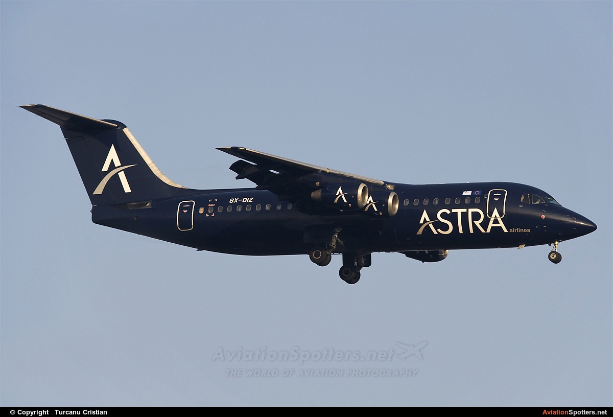 Astra Airlines  -  BAe 146-300-Avro RJ100  (SX-DIZ) By Turcanu Cristian (TurcanuCristianMLD)