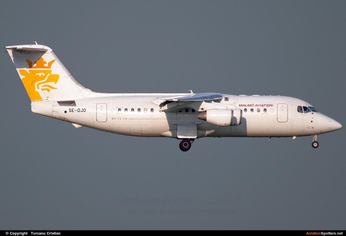Malmo Aviation  -  BAe 146-200-Avro RJ85  (SE-DJO) By Turcanu Cristian (TurcanuCristianMLD)
