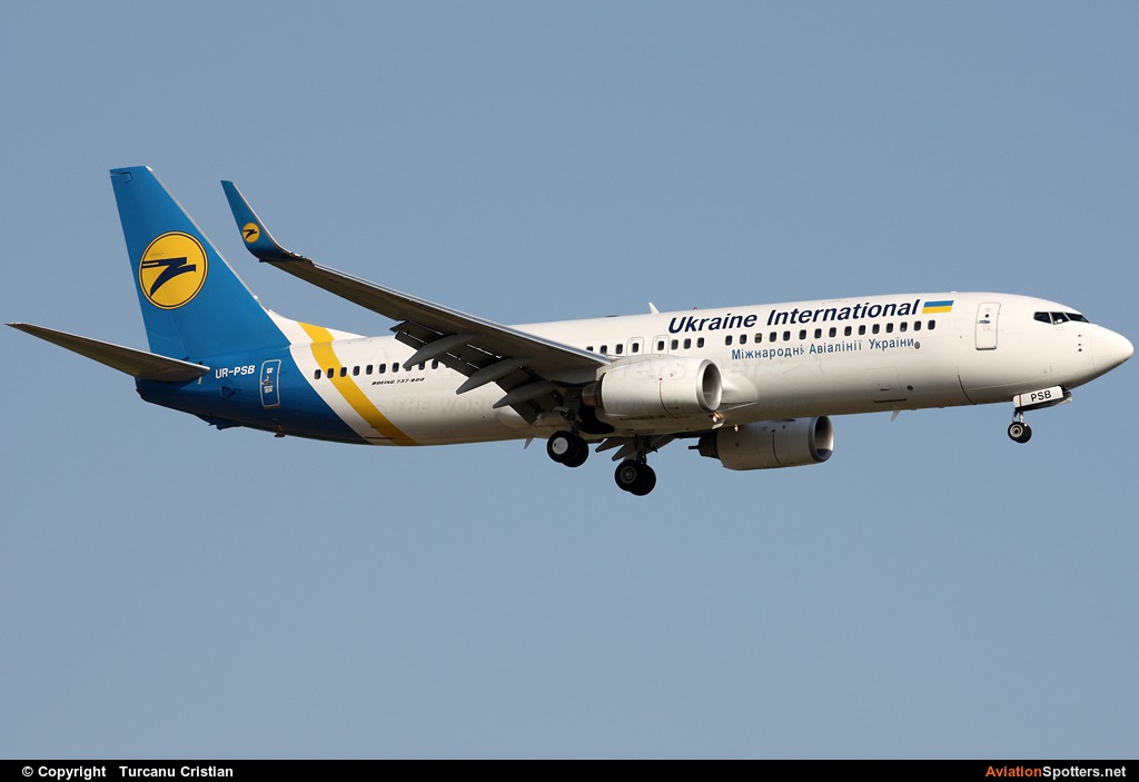 Ukraine International Airlines  -  737-800  (UR-PSB) By Turcanu Cristian (TurcanuCristianMLD)