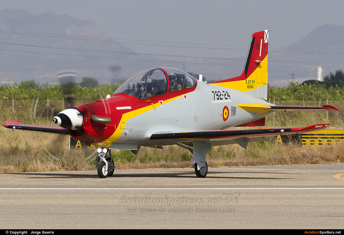 Spain - Air Force  -  PC-21  (E.27-24) By Jorge Guerra (Jorge Guerra)