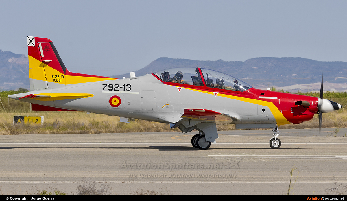 Spain - Air Force  -  PC-21  (E.27-13) By Jorge Guerra (Jorge Guerra)