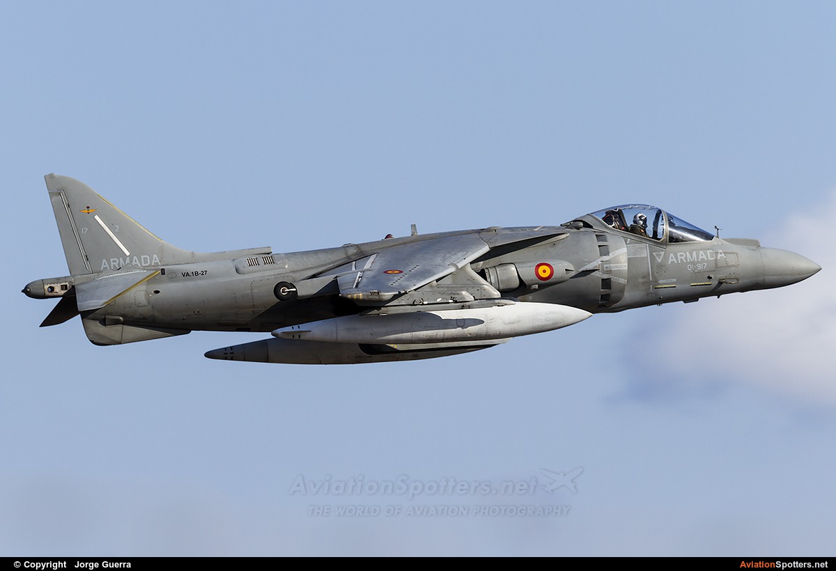 Spain - Navy  -  A-8 EAV-8B Harrier II  (VA.1B-27) By Jorge Guerra (Jorge Guerra)
