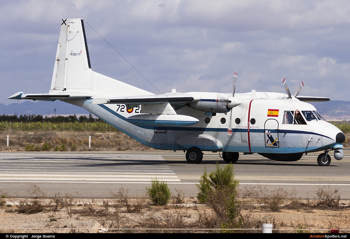 Spain - Air Force  -  C-212 Aviocar  (TR.12D-77) By Jorge Guerra (Jorge Guerra)