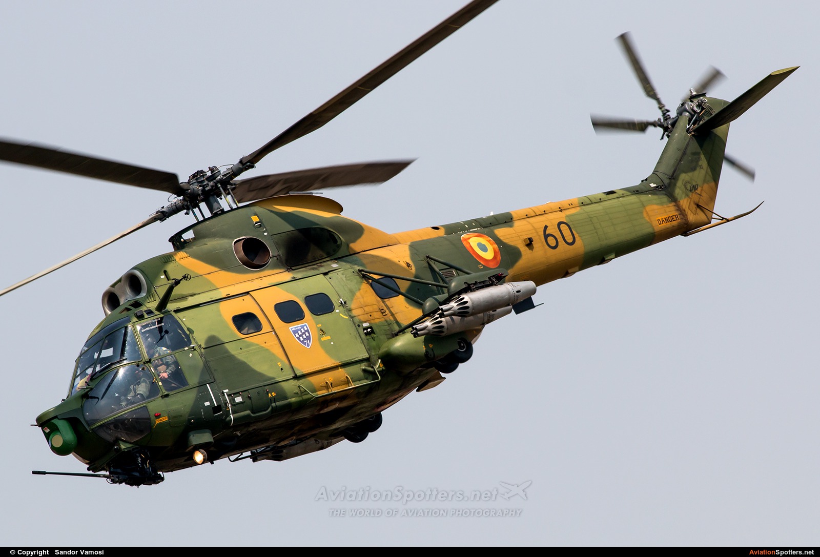 Romania - Air Force  -  IAR 330L-Socat Puma  (60) By Sandor Vamosi (ALEX67)