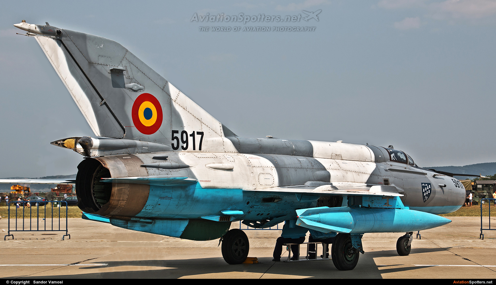Romania - Air Force  -  MiG-21 LanceR C  (5917) By Sandor Vamosi (ALEX67)
