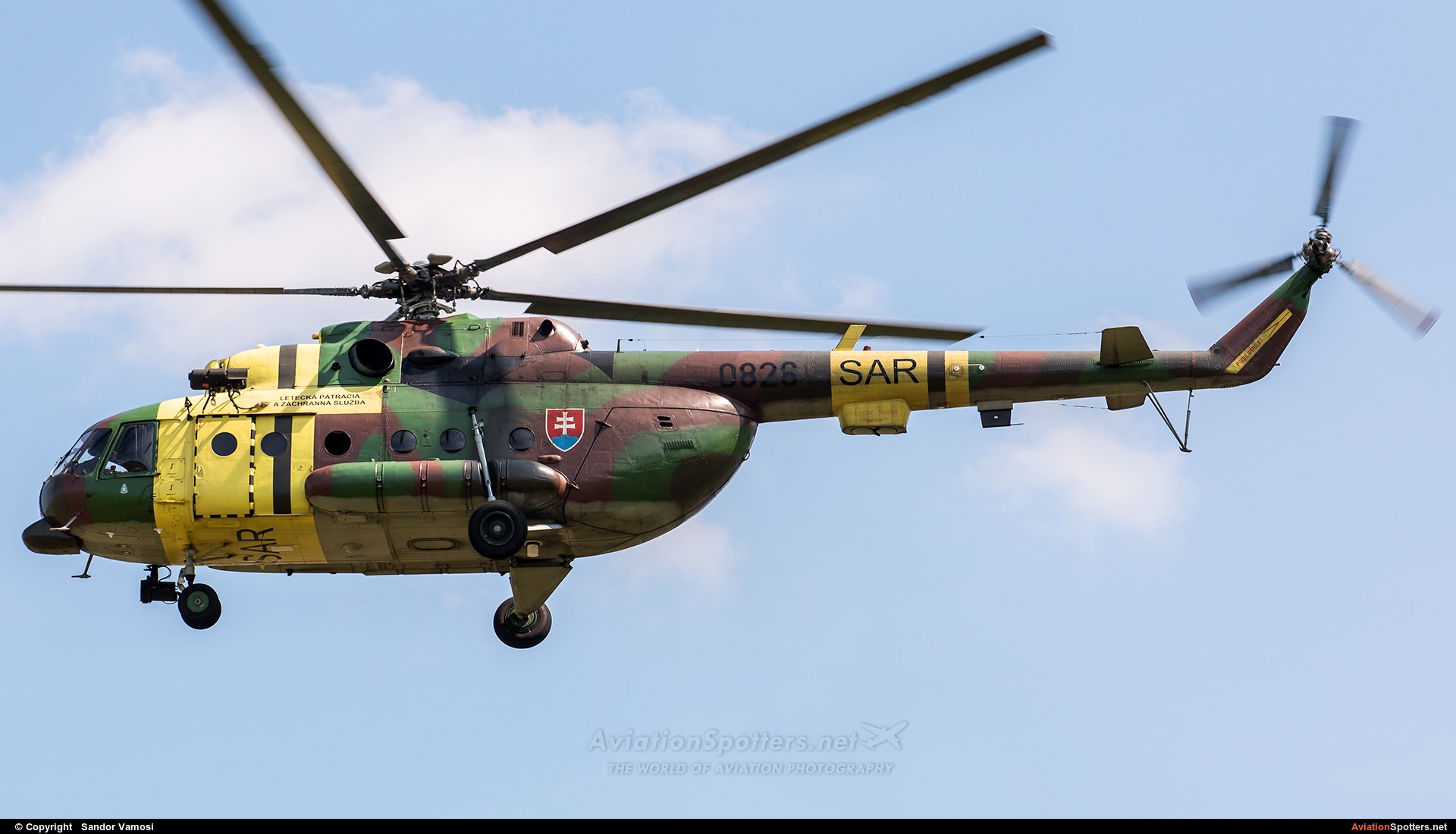 Slovakia - Air Force  -  Mi-17  (0826) By Sandor Vamosi (ALEX67)
