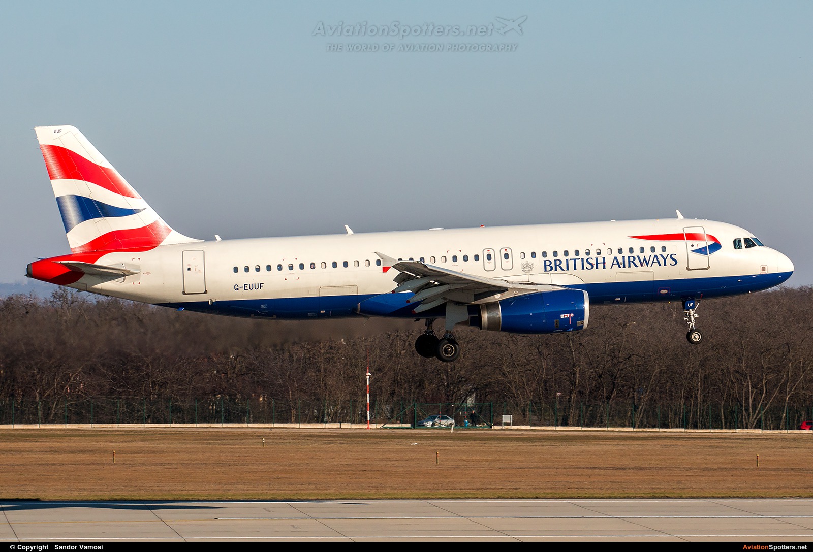 British Airways  -  A320-232  (G-EUUF) By Sandor Vamosi (ALEX67)
