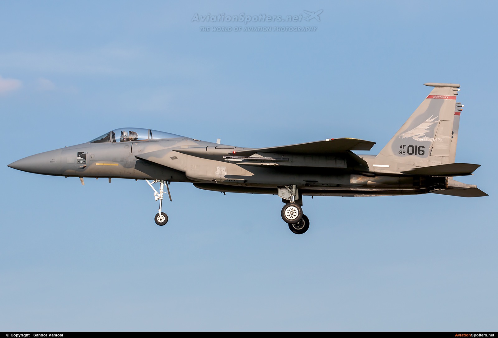 USA - Air Force  -  F-15C Eagle  (82-0016) By Sandor Vamosi (ALEX67)