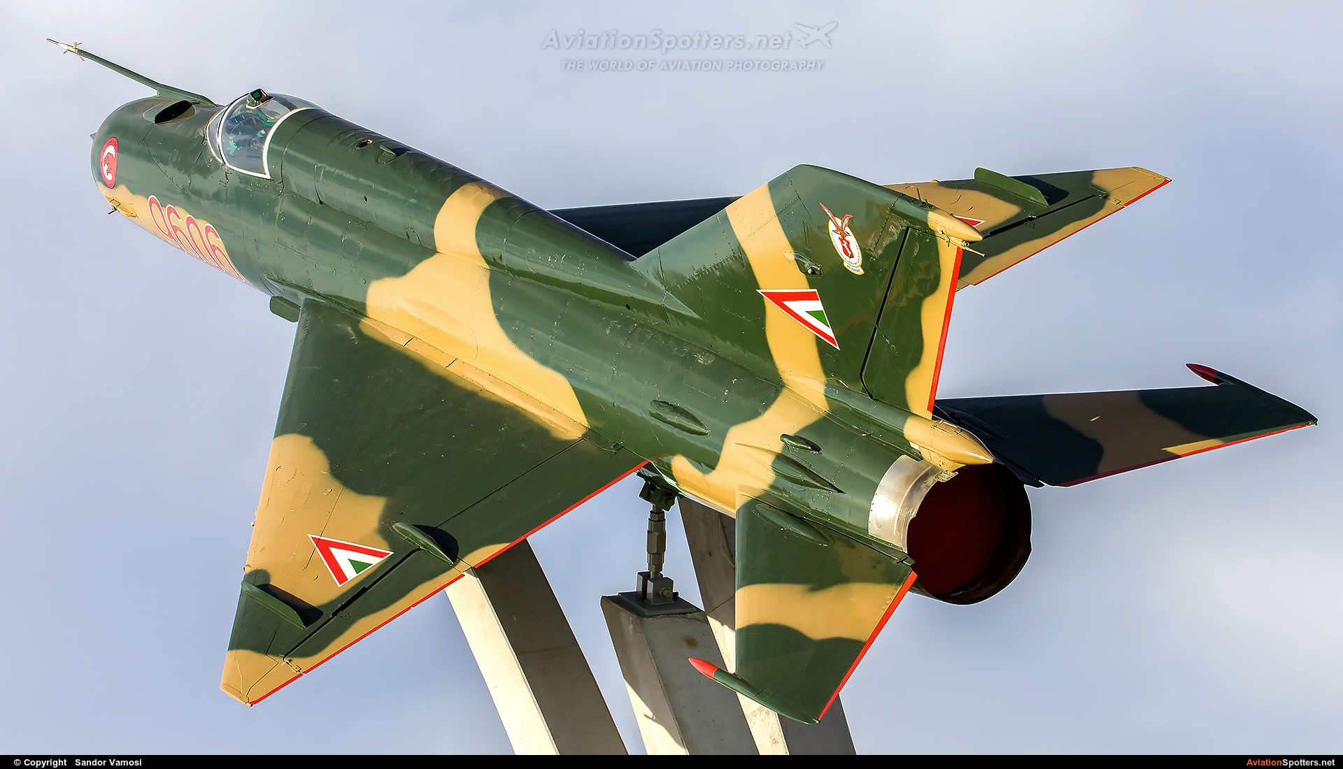 Hungary - Air Force  -  MiG-21MF  (9606) By Sandor Vamosi (ALEX67)