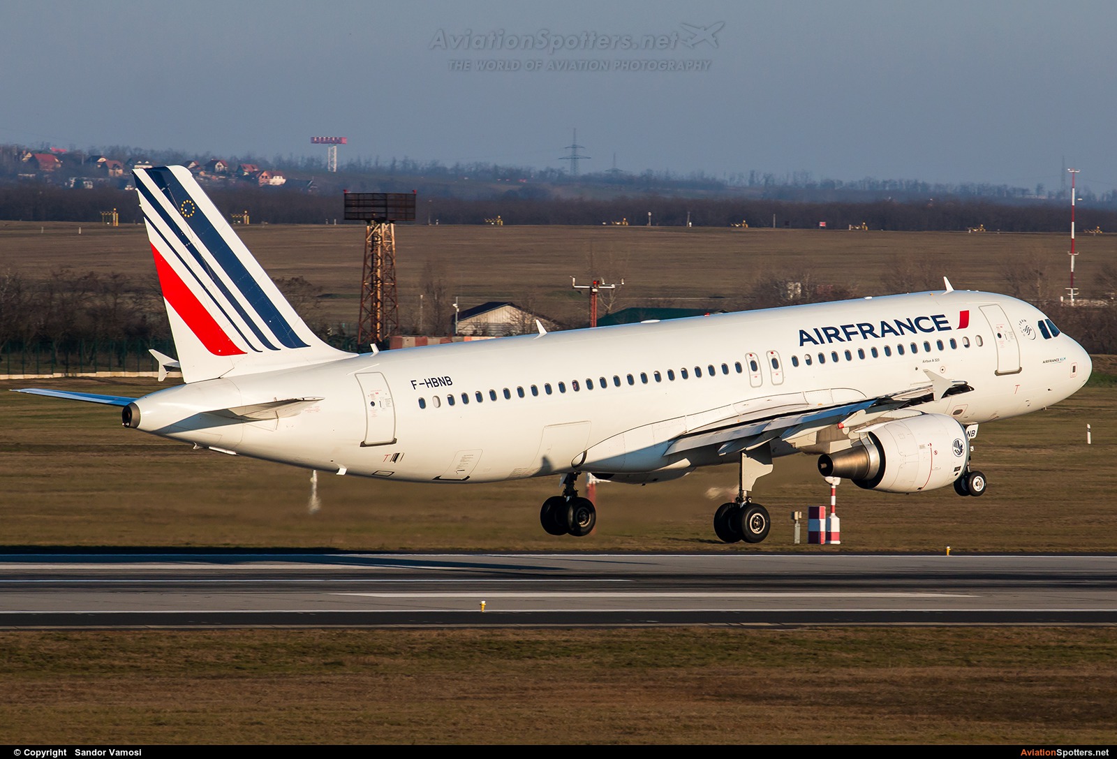 Air France  -  A320-214  (F-HBNB) By Sandor Vamosi (ALEX67)