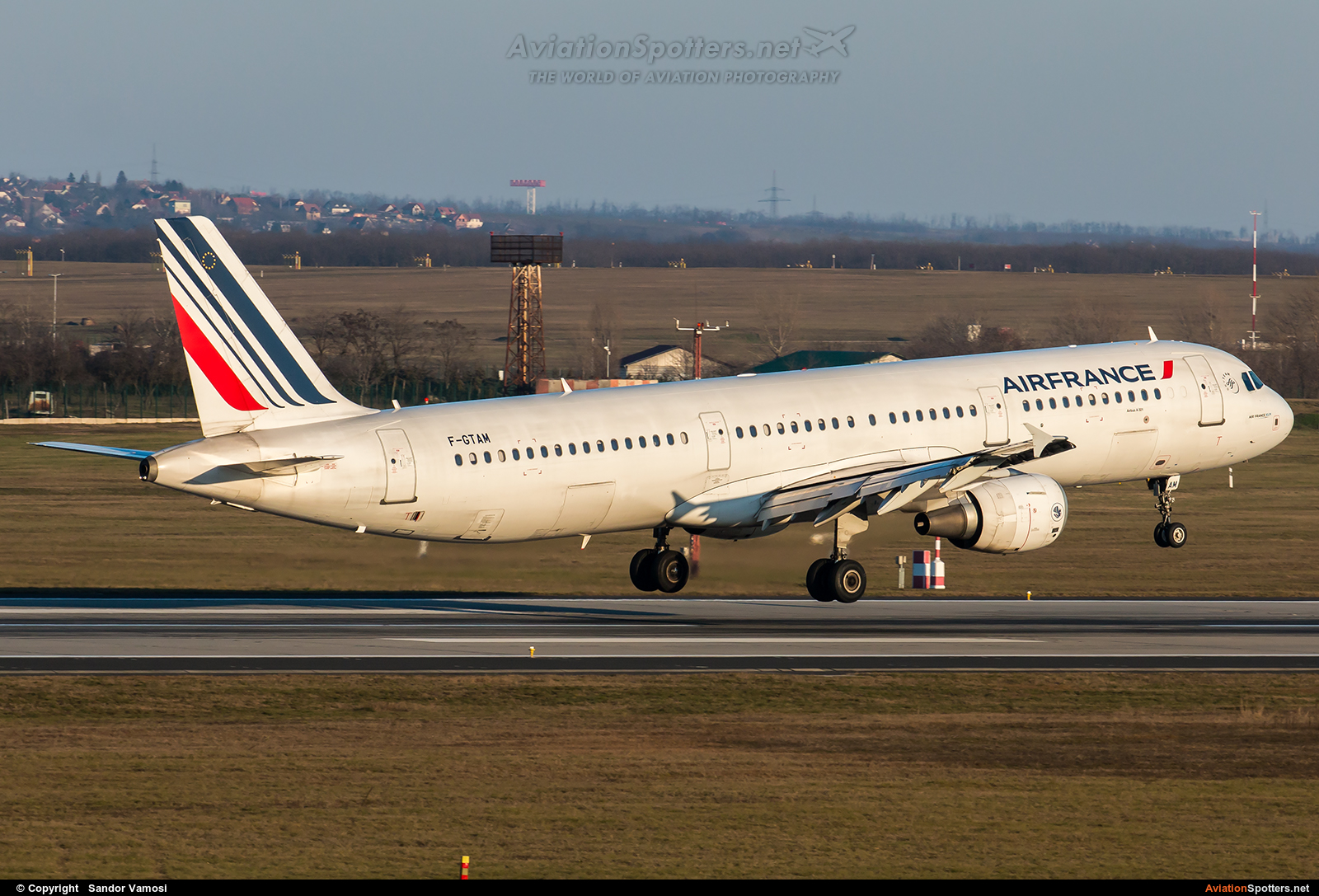 Air France  -  A321-211  (F-GTAM) By Sandor Vamosi (ALEX67)