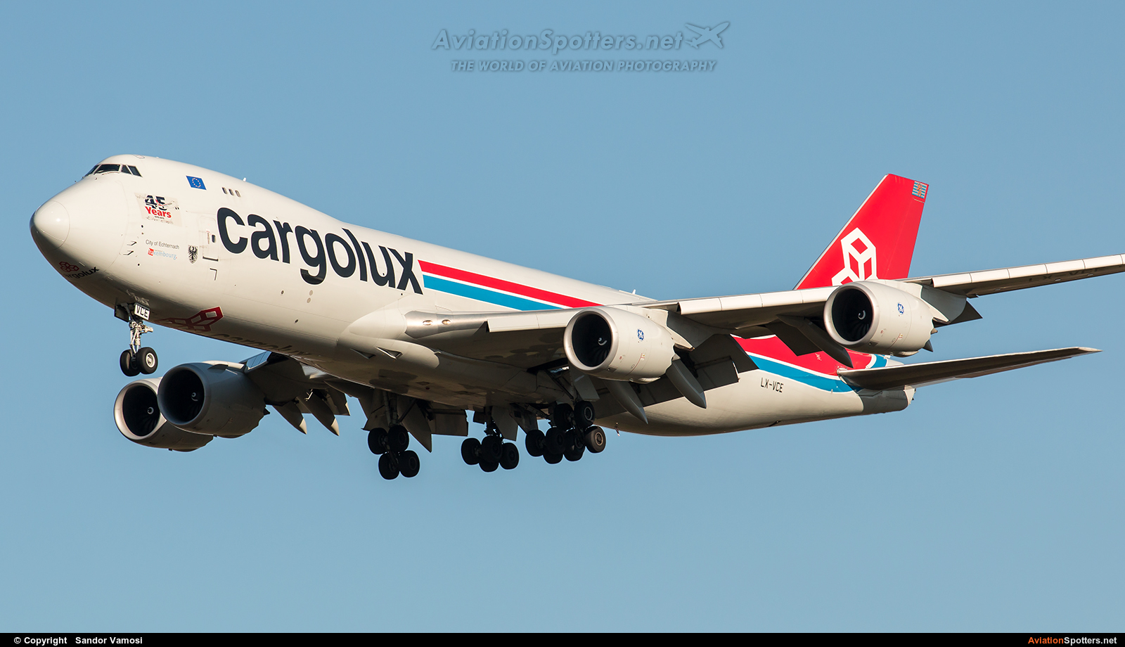 Cargolux  -  747-8F  (LX-VCE) By Sandor Vamosi (ALEX67)
