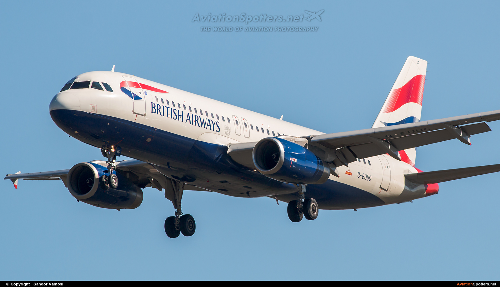 British Airways  -  A320-232  (G-EUUC) By Sandor Vamosi (ALEX67)