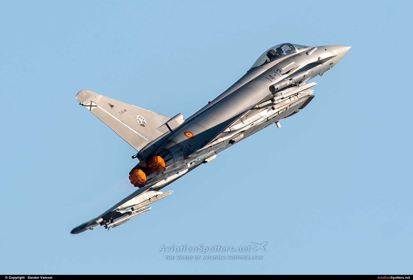 Spain - Air Force  -  EF-2000 Typhoon S  (C.16-48) By Sandor Vamosi (ALEX67)