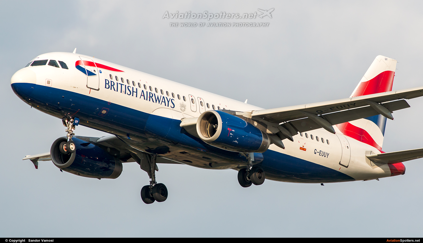 British Airways  -  A320  (G-EUUY) By Sandor Vamosi (ALEX67)