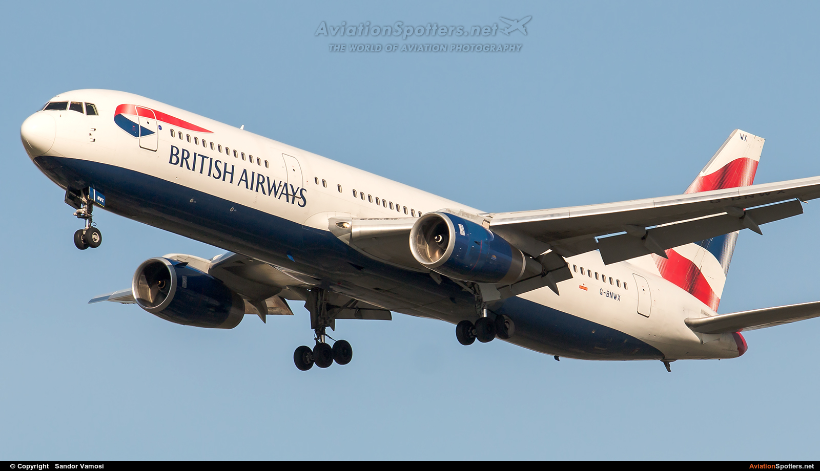 British Airways  -  767-300ER  (G-BNWX) By Sandor Vamosi (ALEX67)