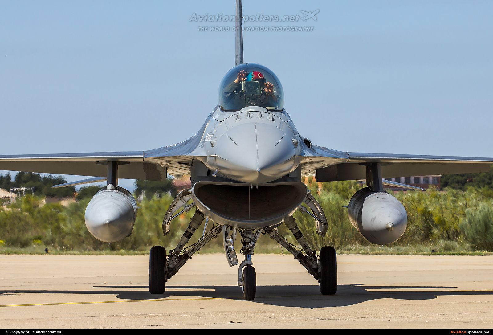 Turkey - Air Force  -  F-16D Fighting Falcon  (91-0022) By Sandor Vamosi (ALEX67)