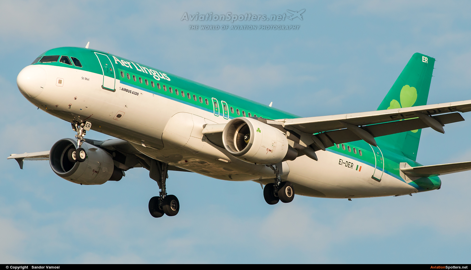 Aer Lingus  -  A320-214  (EI-DER) By Sandor Vamosi (ALEX67)