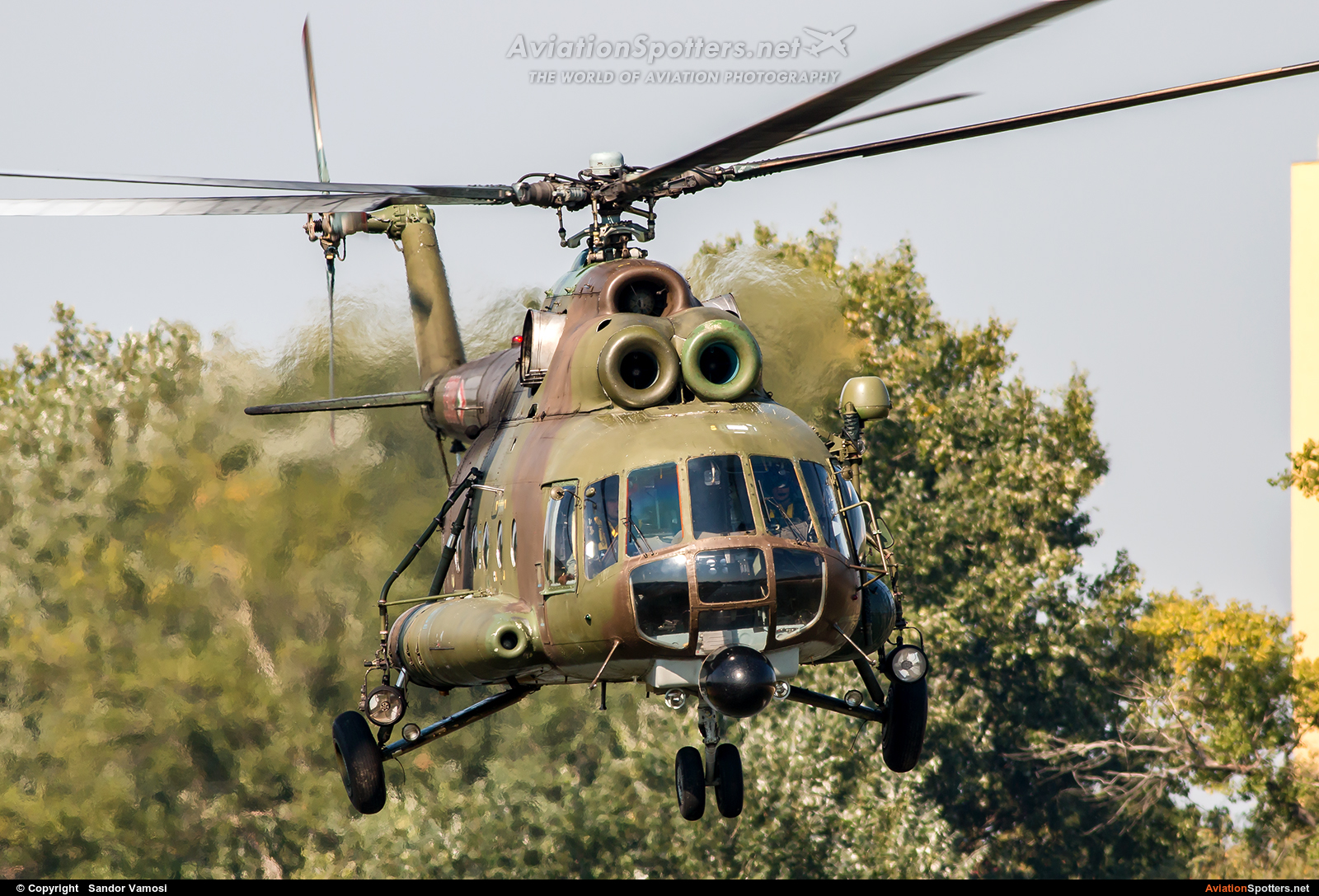 Hungary - Air Force  -  Mi-8T  (3309) By Sandor Vamosi (ALEX67)
