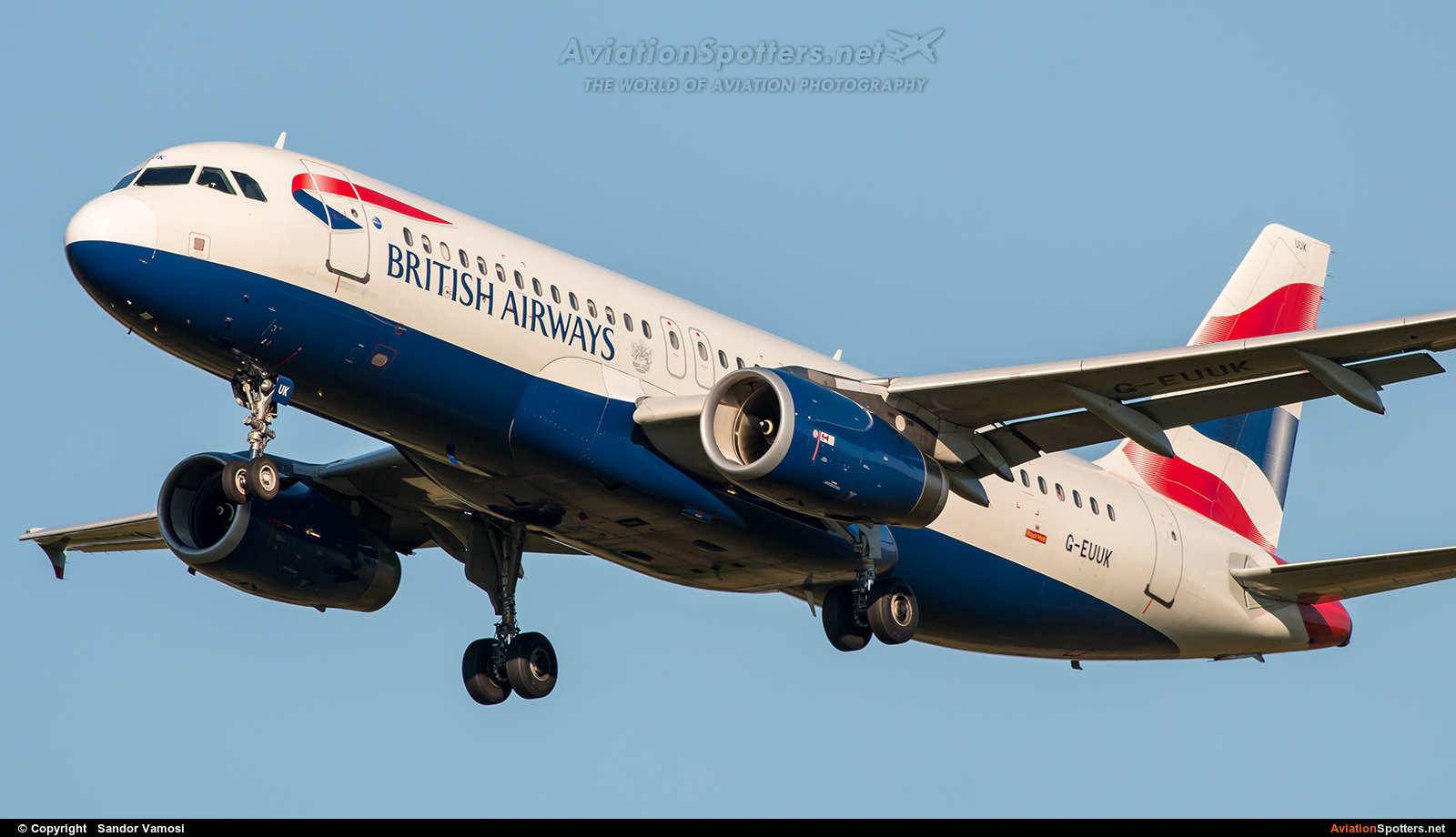 British Airways  -  A320  (G-EUUK) By Sandor Vamosi (ALEX67)