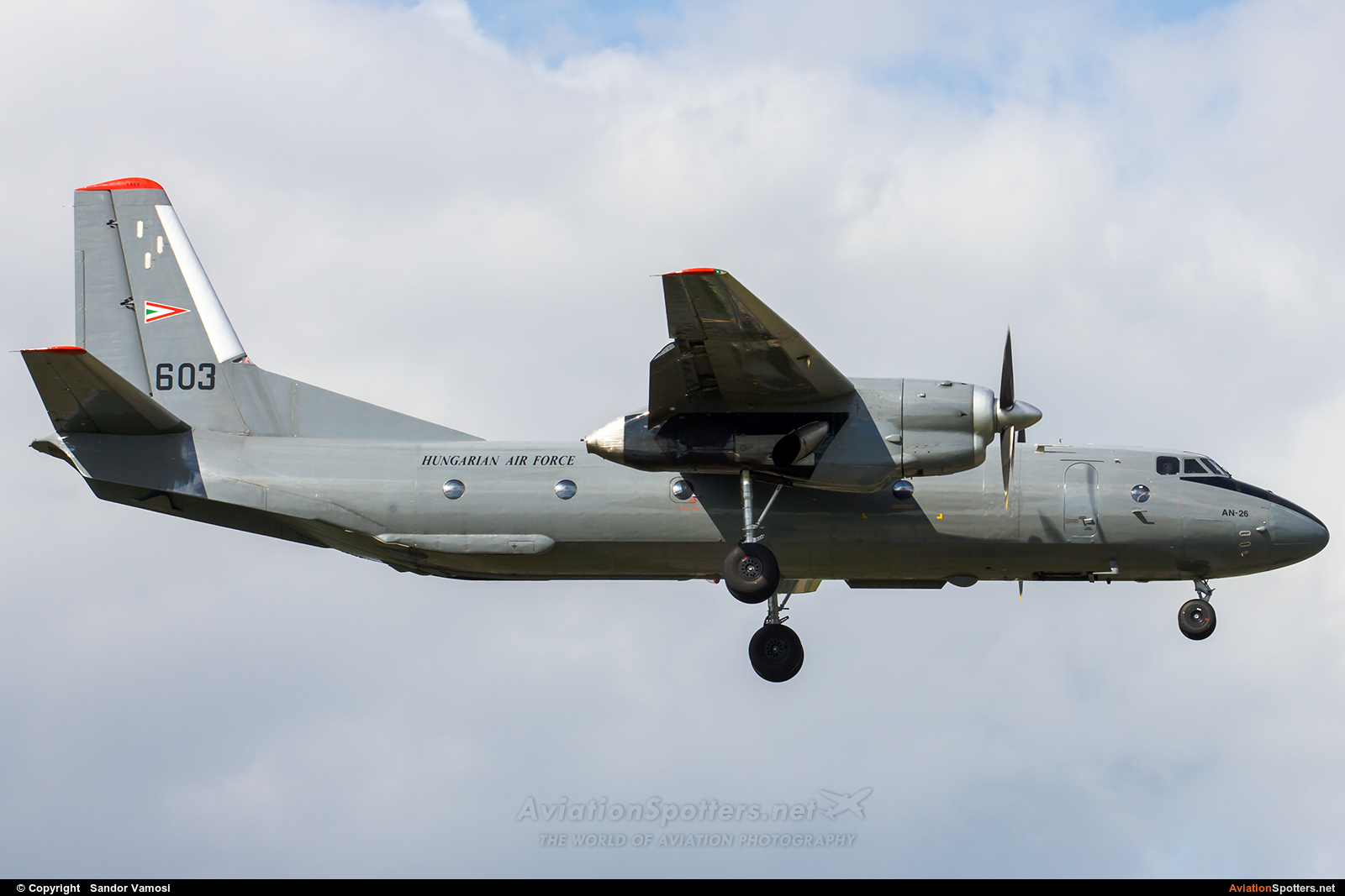 Hungary - Air Force  -  An-26 (all models)  (603) By Sandor Vamosi (ALEX67)