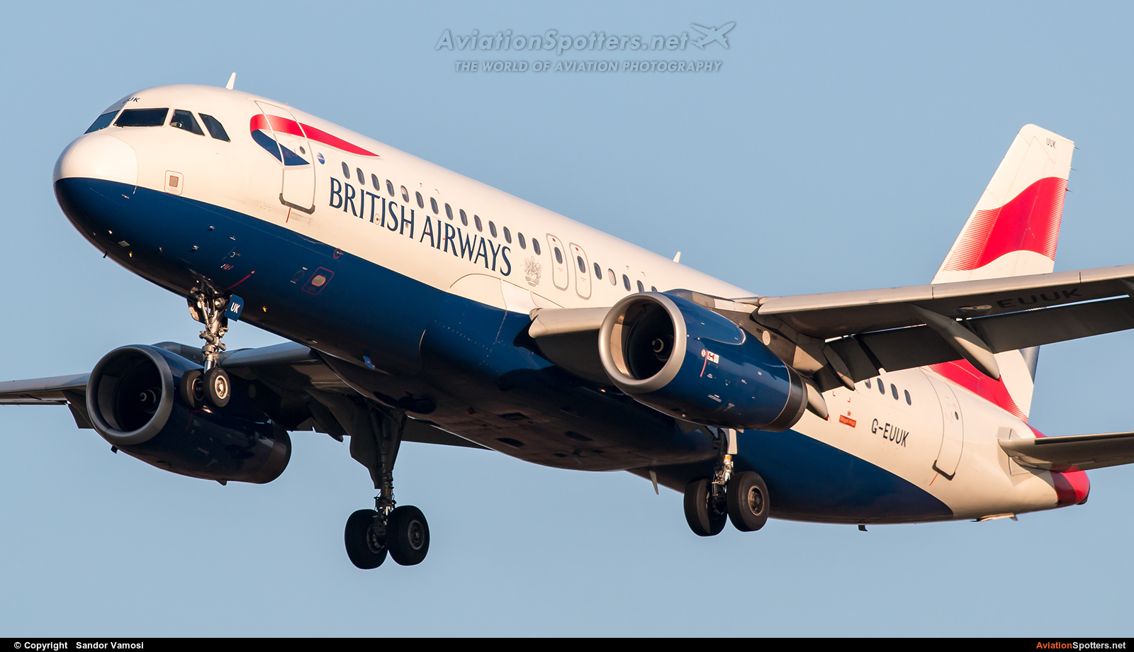 British Airways  -  A320  (G-EUUK) By Sandor Vamosi (ALEX67)