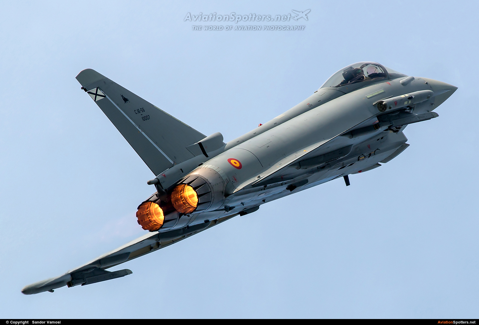 Spain - Air Force  -  EF-2000 Typhoon S  (C.16-56) By Sandor Vamosi (ALEX67)