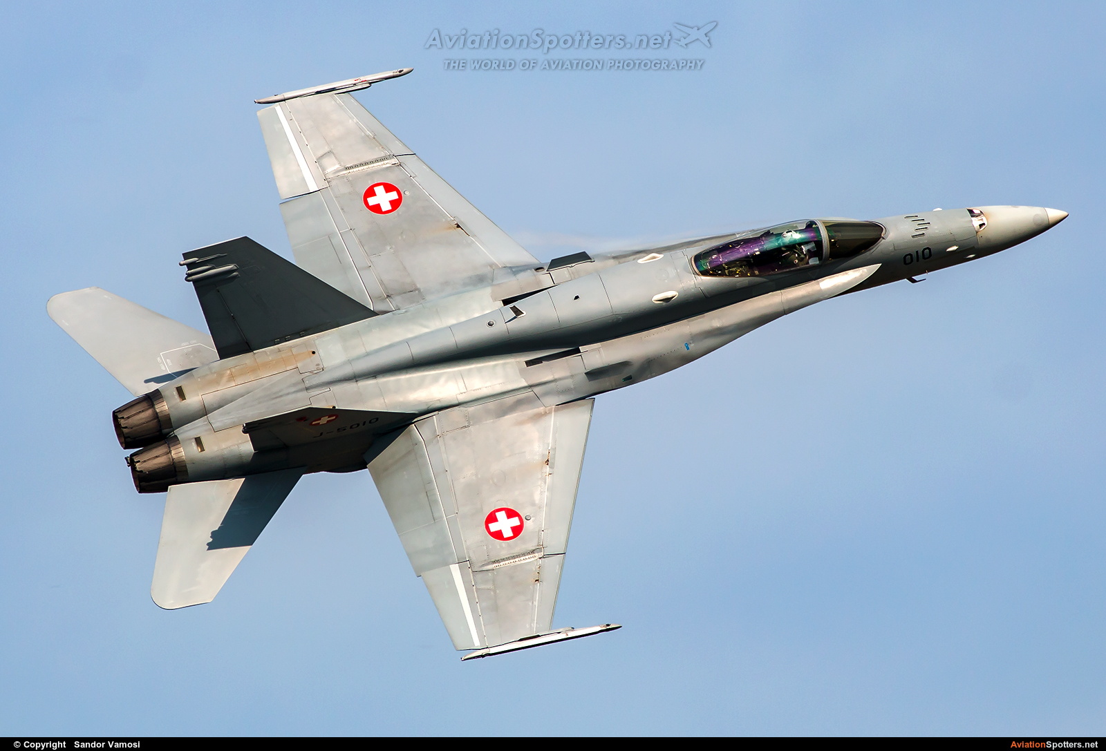 Switzerland - Air Force  -  F/A-18C Hornet  (J-5010) By Sandor Vamosi (ALEX67)
