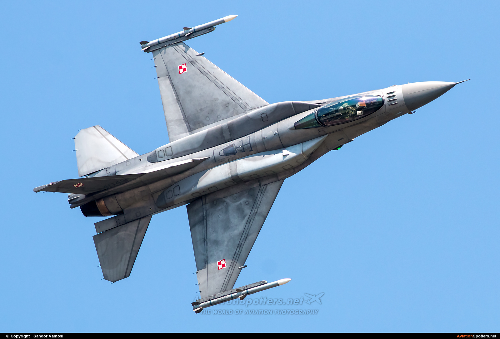 Poland - Air Force  -  F-16C Block 52+ Fighting Falcon  (4049) By Sandor Vamosi (ALEX67)