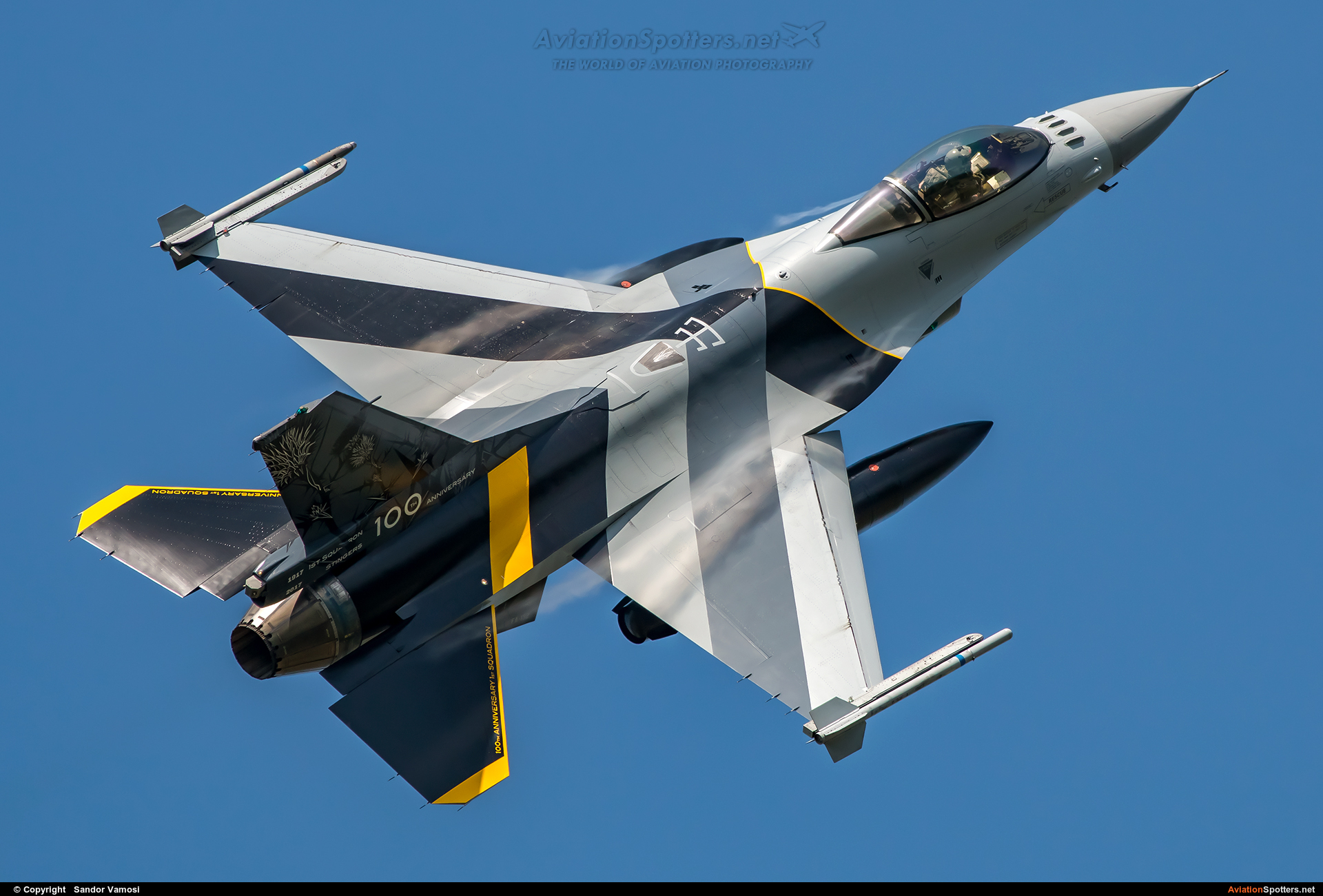 Belgium - Air Force  -  F-16AM Fighting Falcon  (FA-132) By Sandor Vamosi (ALEX67)