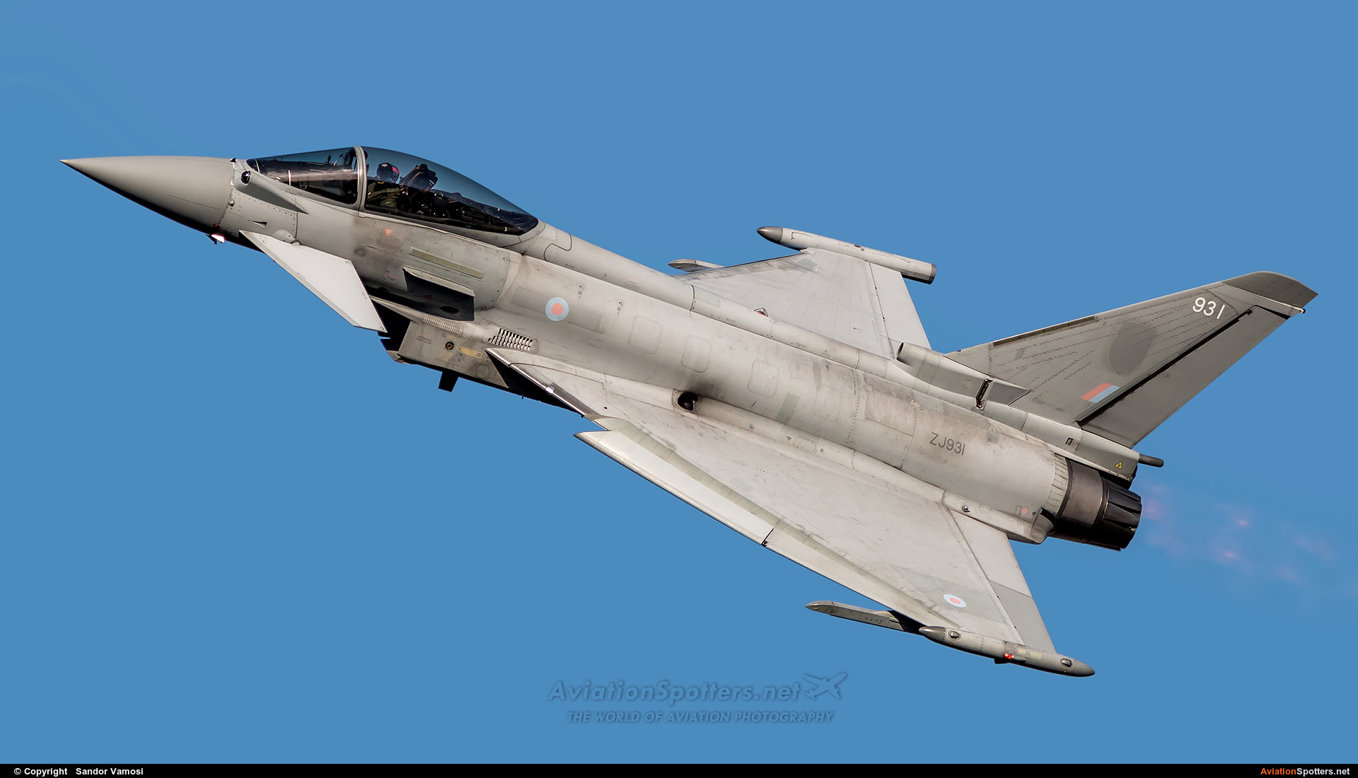 UK - Air Force  -  EF-2000 Typhoon FGR.4  (ZJ931) By Sandor Vamosi (ALEX67)