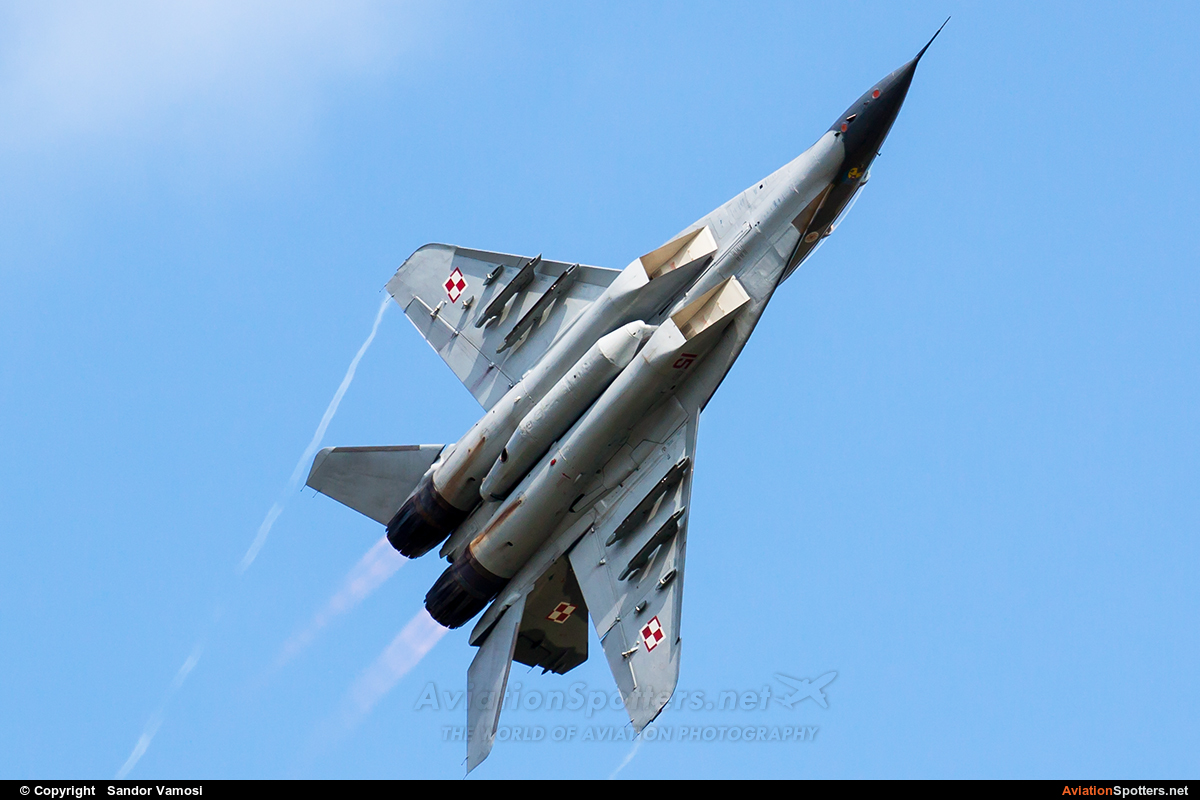 Poland - Air Force  -  MiG-29UB  (15) By Sandor Vamosi (ALEX67)