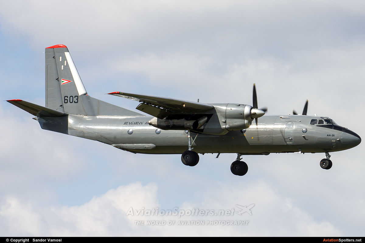 Hungary - Air Force  -  An-26 (all models)  (603) By Sandor Vamosi (ALEX67)