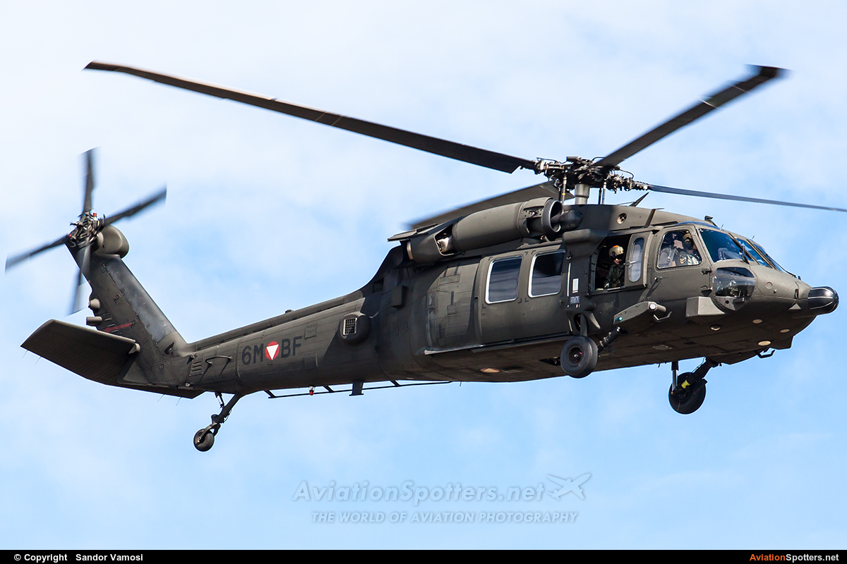 Austria - Air Force  -  S-70A Black Hawk  (6M-BF) By Sandor Vamosi (ALEX67)