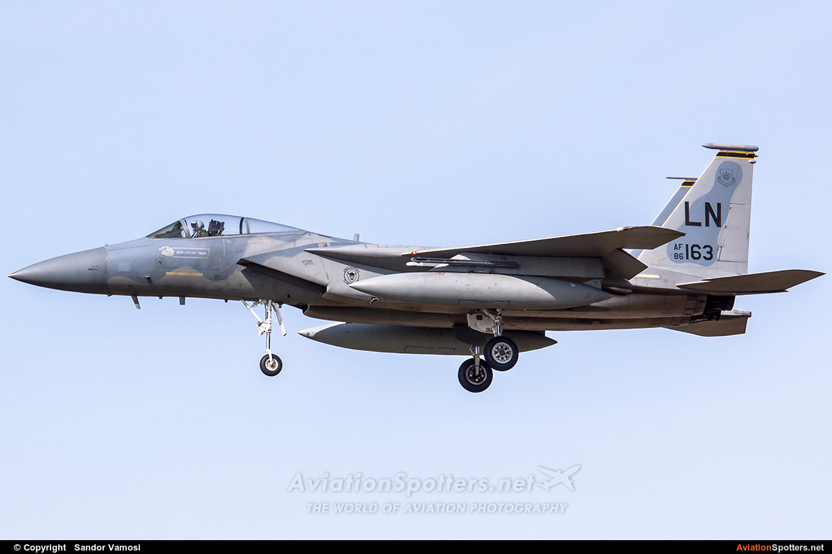 USA - Air Force  -  F-15C Eagle  (86-0156) By Sandor Vamosi (ALEX67)