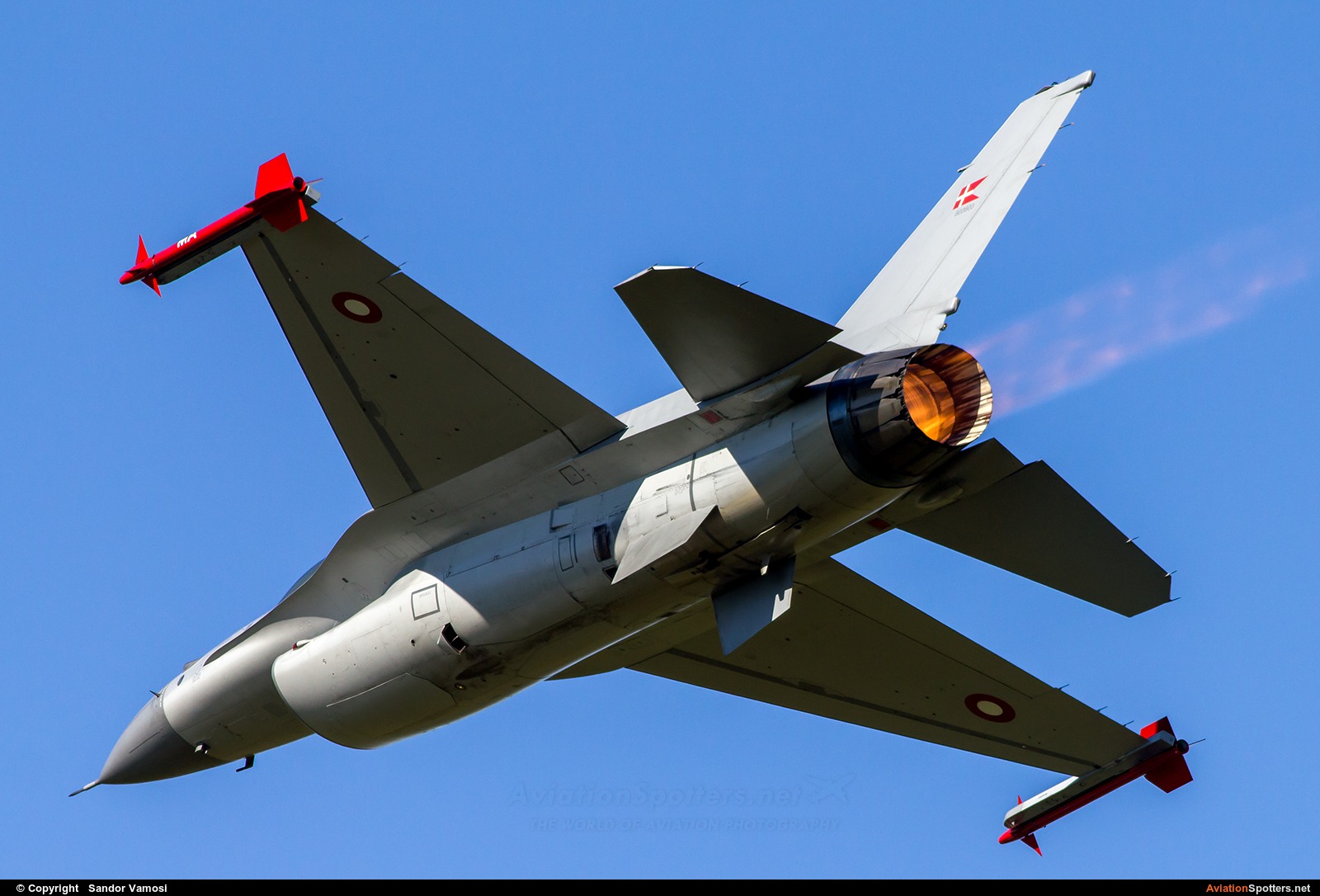 Denmark - Air Force  -  F-16AM Fighting Falcon  (E-603) By Sandor Vamosi (ALEX67)