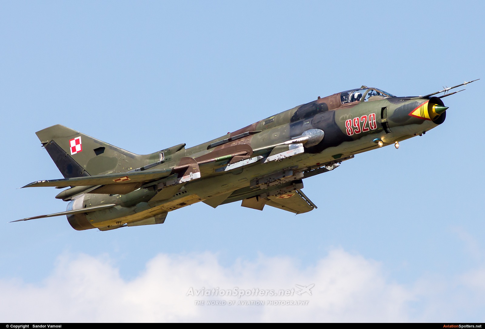 Poland - Air Force  -  Su-22M-4  (8920) By Sandor Vamosi (ALEX67)