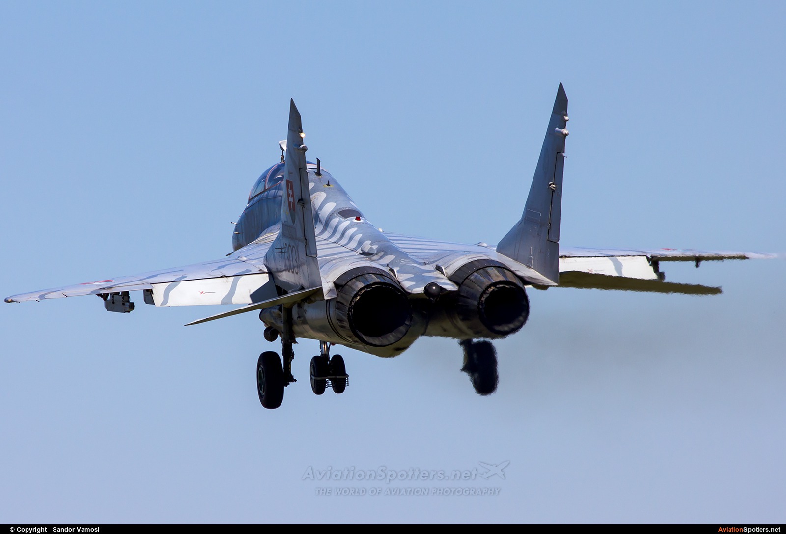 Slovakia - Air Force  -  MiG-29UBS  (1303) By Sandor Vamosi (ALEX67)