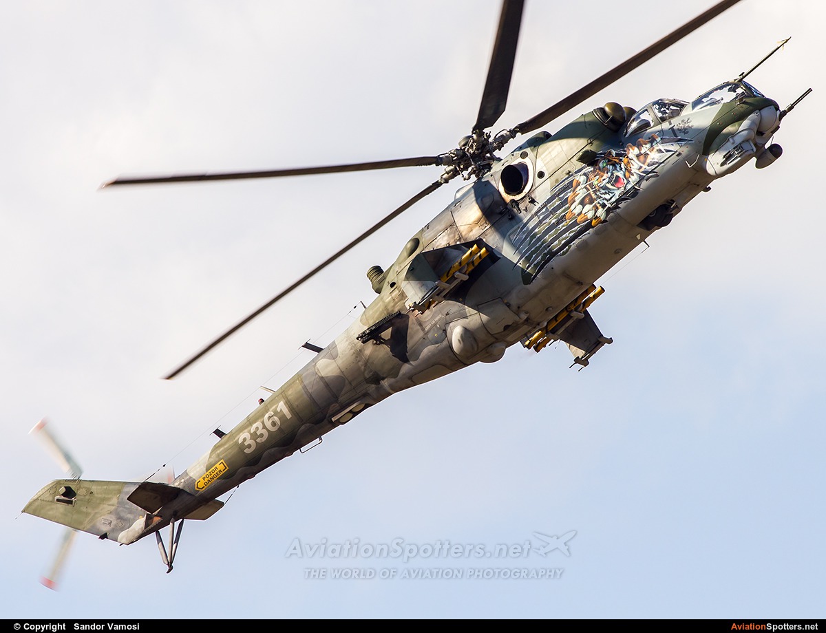 Czech - Air Force  -  Mi-24V  (3361) By Sandor Vamosi (ALEX67)