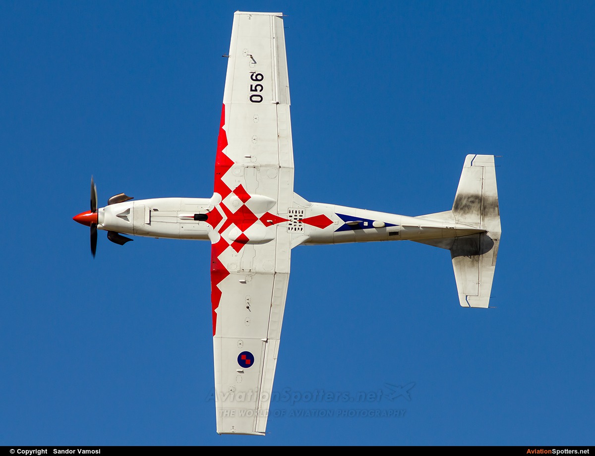 Croatia - Air Force  -  PC-9M  (056) By Sandor Vamosi (ALEX67)