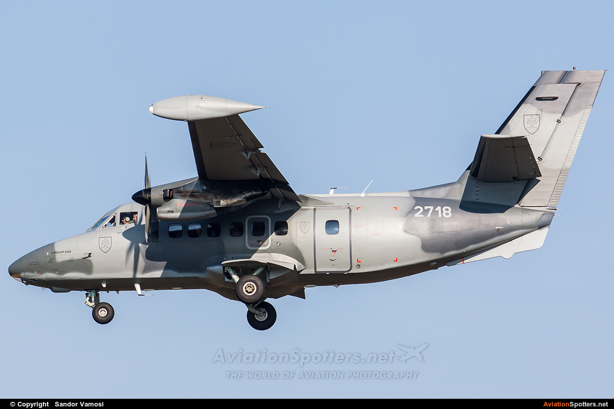 Czech - Air Force  -  L-410UVP-E Turbolet  (2718) By Sandor Vamosi (ALEX67)