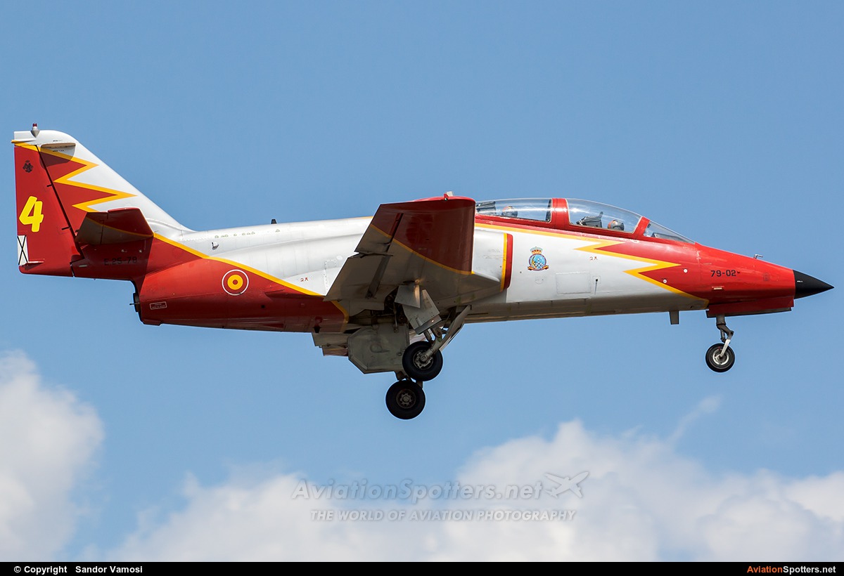Spain - Air Force  -  C-101EB Aviojet  (79-02) By Sandor Vamosi (ALEX67)