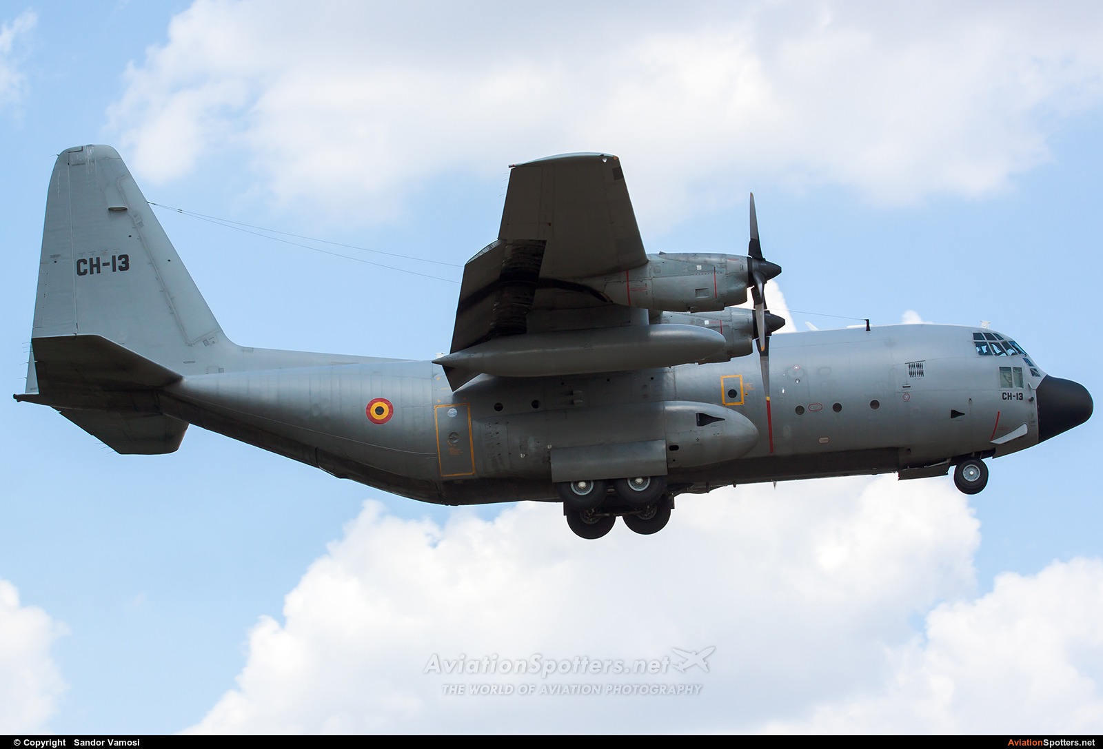 Belgium - Air Force  -  C-130H Hercules  (CH-13) By Sandor Vamosi (ALEX67)