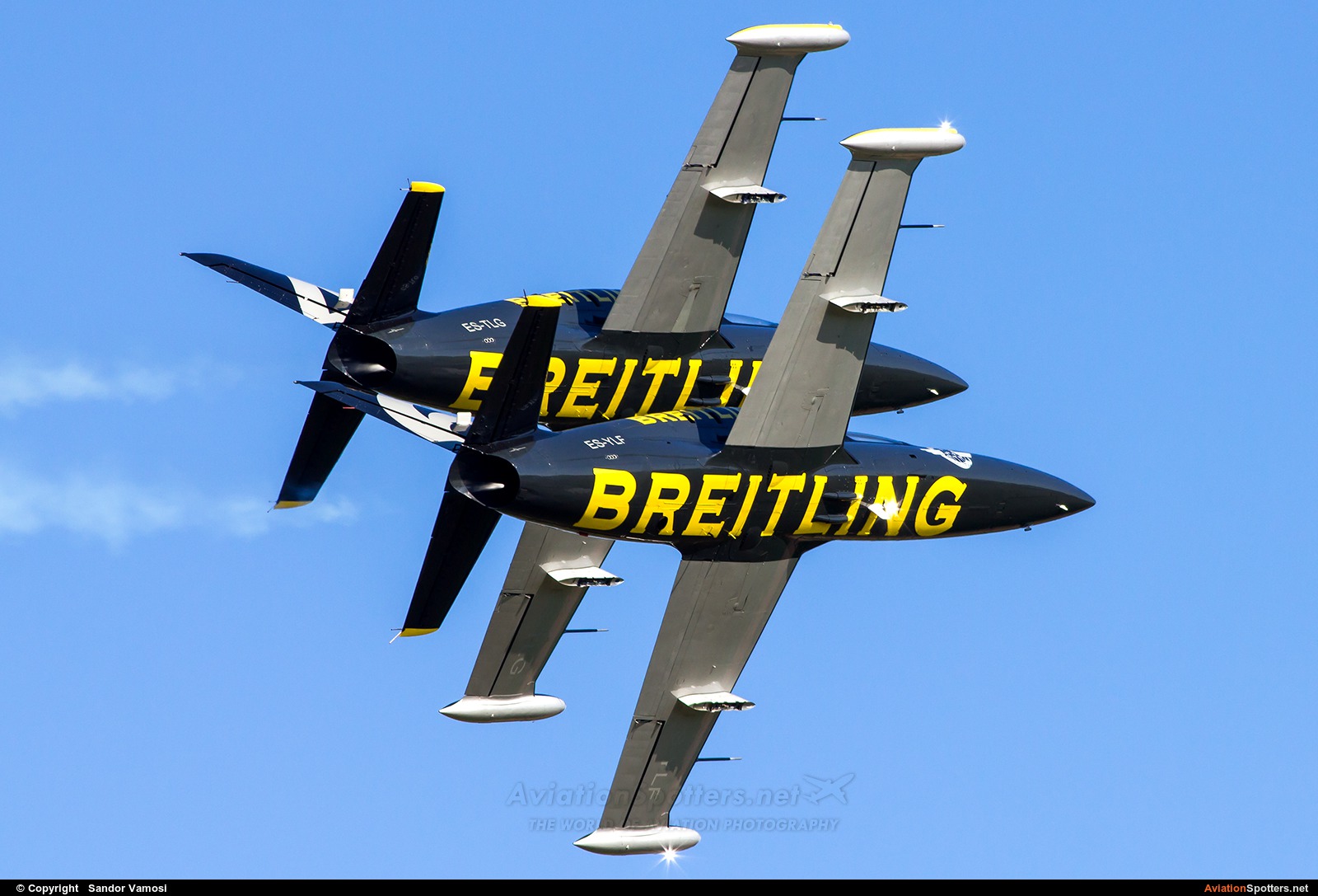Breitling Jet Team  -  L-39C Albatros  (LS-YEF) By Sandor Vamosi (ALEX67)